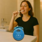 Ancient Health & Healings Methylene Blue Toothpaste tube with blue and white packaging, featuring natural herbal ingredients.