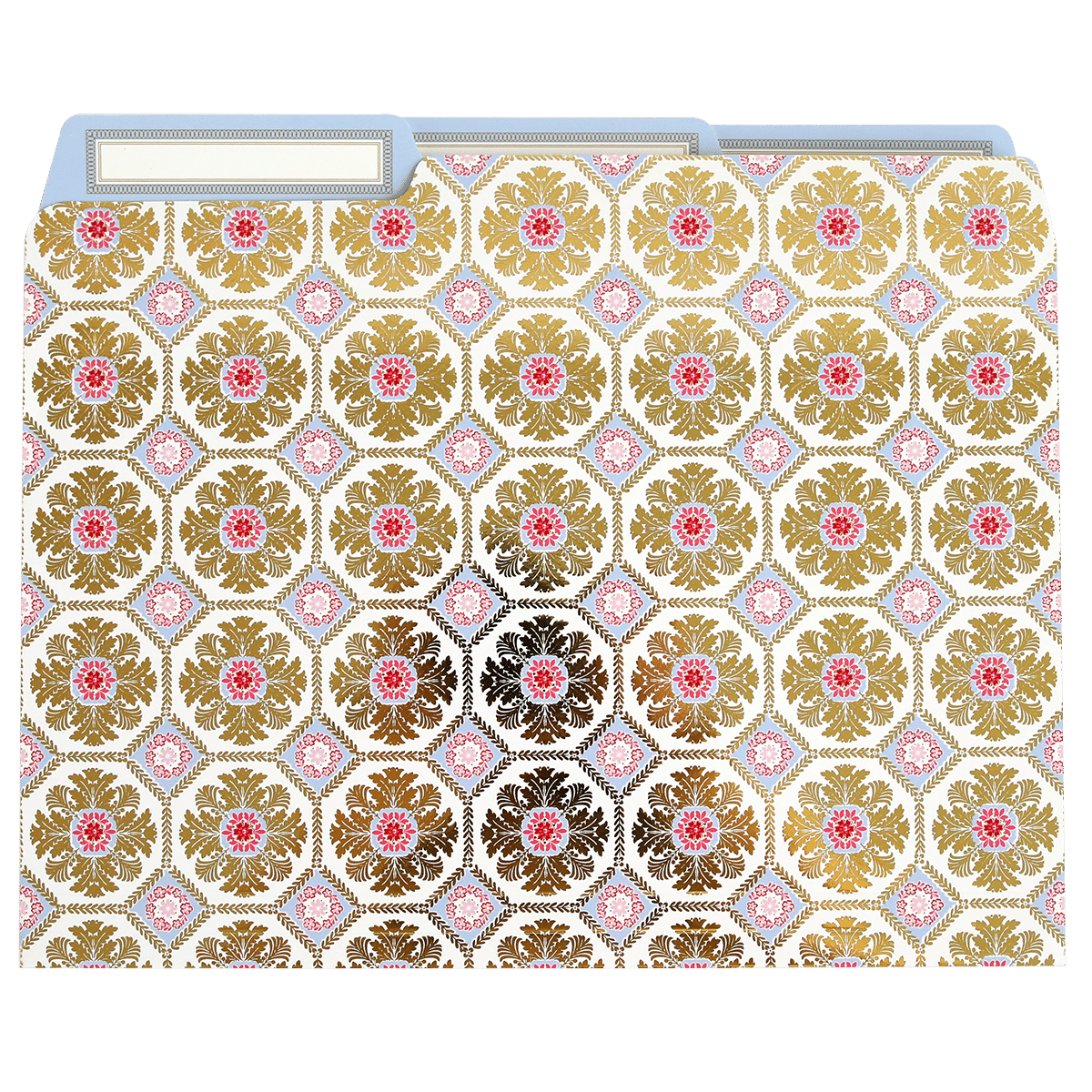 Acanthus File Folders by Anna Griffin Inc. featuring elegant acanthus leaf designs, ideal for organizing files in a stylish way.