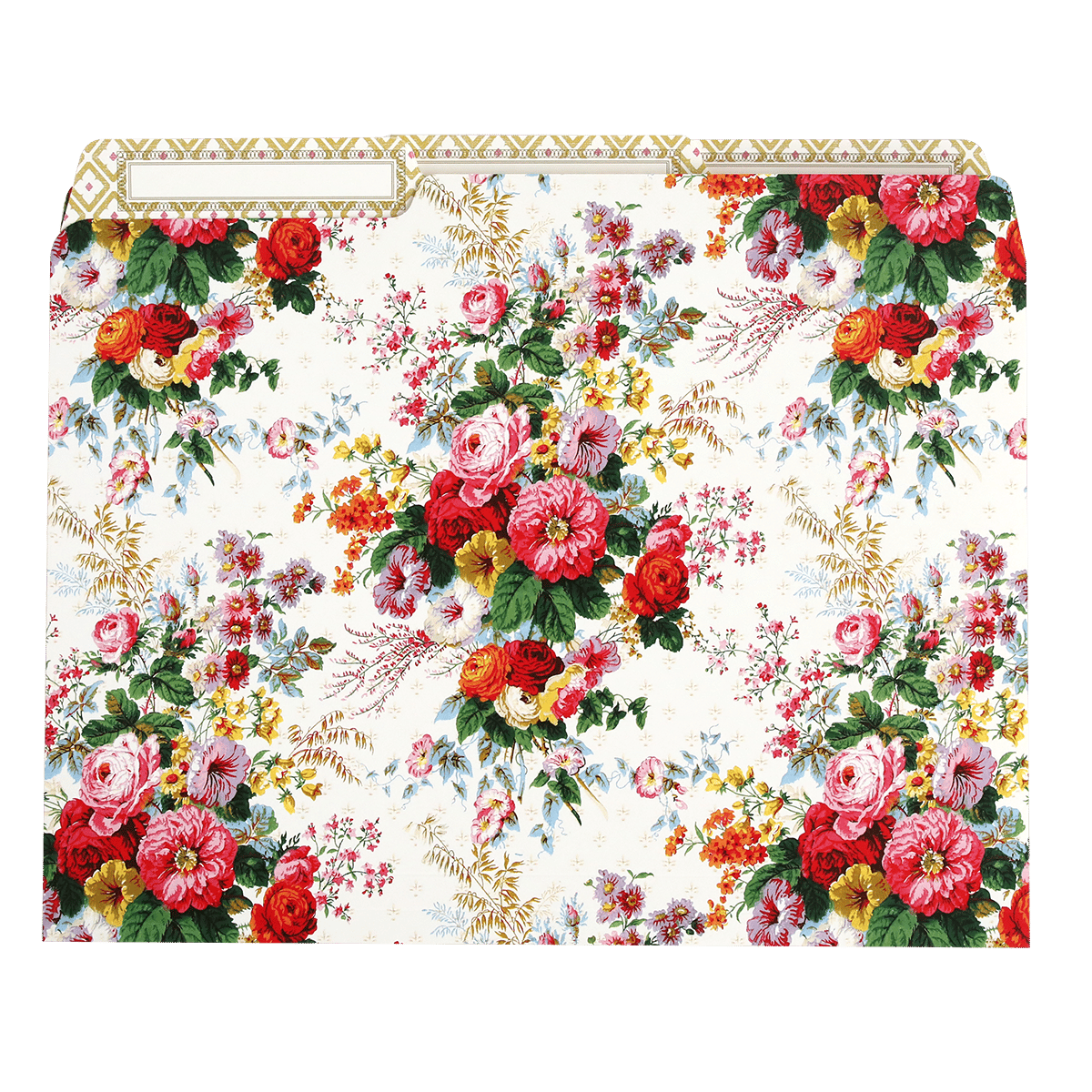 Annalise Floral File Folders by Anna Griffin Inc. featuring elegant floral designs for organized document storage.