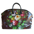 Astrid duffle bag by Anna Griffin Inc. in stylish fabric with handles and zipper closure, perfect for travel or gym use.