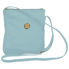 Blue beach glass crossbody bag by Anna Griffin Inc. featuring a stylish design with a comfortable strap and textured surface.