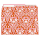 Damask design file folders by Anna Griffin Inc., featuring elegant patterned paper stock suitable for organizing documents.