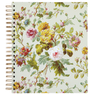 Anna Griffin Inc. Francesca spiral notebook with decorative floral cover and lined pages for journaling or note-taking.