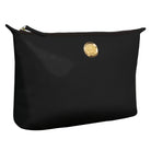 Large black onyx cosmetic bag by Anna Griffin Inc., featuring a spacious design and elegant finish.