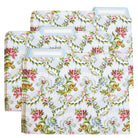 Anna Griffin Phoebe floral file folders with colorful flower patterns and durable paper material for organized filing.