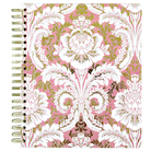Pink Damask Spiral Notebook by Anna Griffin Inc. featuring elegant damask cover and spiral binding for stylish note-taking