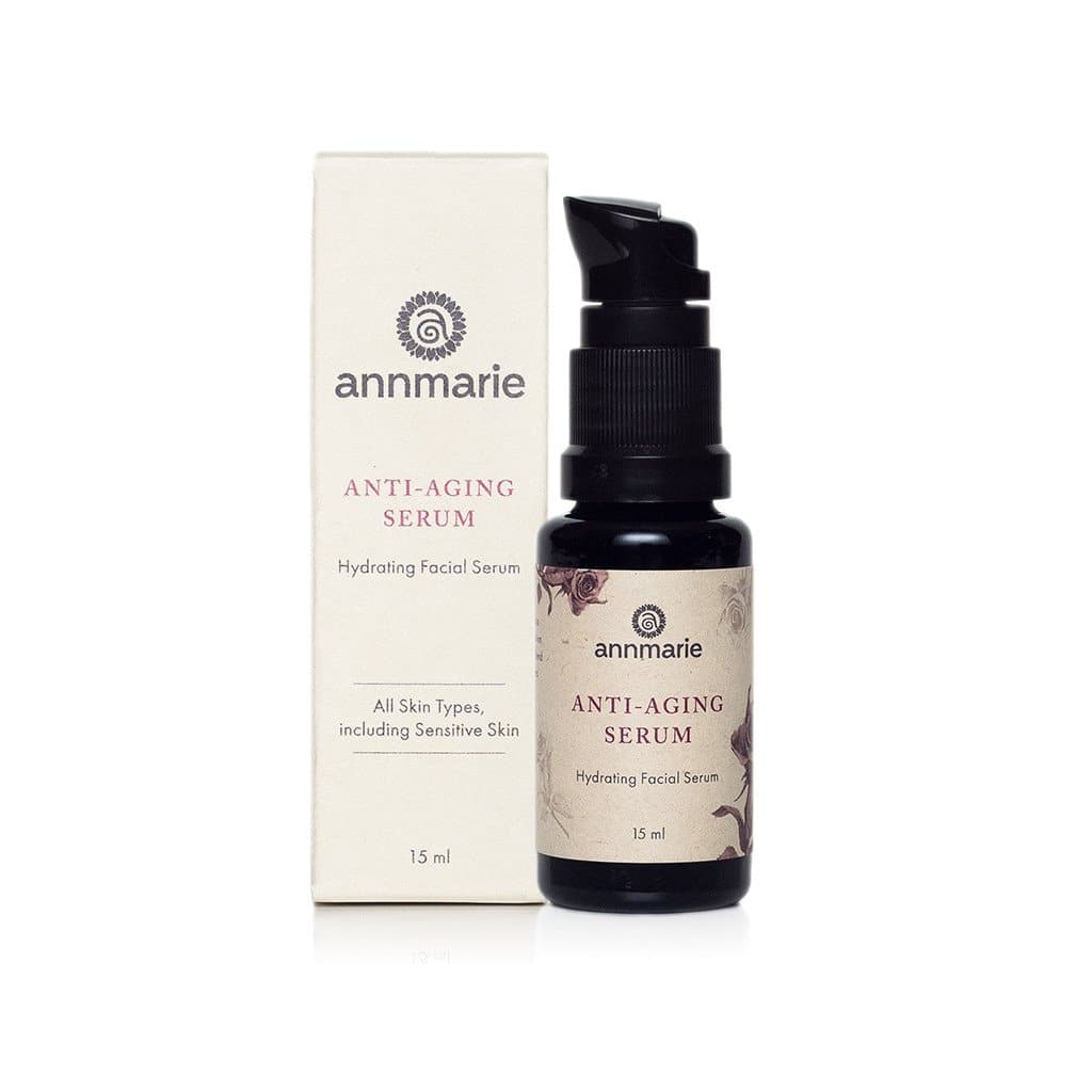 Annmarie Skin Care Anti-Aging Serum 15ml bottle, clear container with dropper for youthful skin.