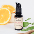 Bottle of Annmarie Skin Care Citrus Stem Cell Serum in a 15ml container, featuring a sleek label with citrus imagery.