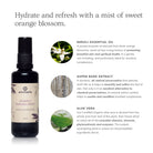 Neroli Toning Mist by Annmarie Skin Care in 50ml spray bottle, natural facial mist with neroli for refreshing skin.