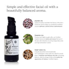 Annmarie Skin Care Radiate Facial Moisturizing Oil in 30 ml bottle, natural skincare product with nourishing ingredients.