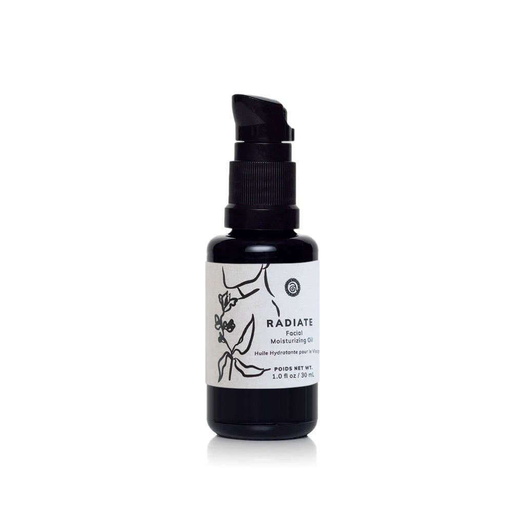 Annmarie Skin Care Radiate Facial Moisturizing Oil 30 ml bottle, natural skincare product for glowing, hydrated skin.