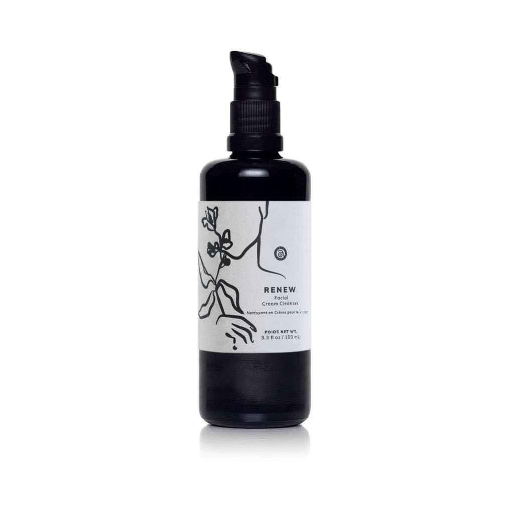Annmarie Skin Care Renew Facial Cream Cleanser 100ml bottle with white and green packaging.
