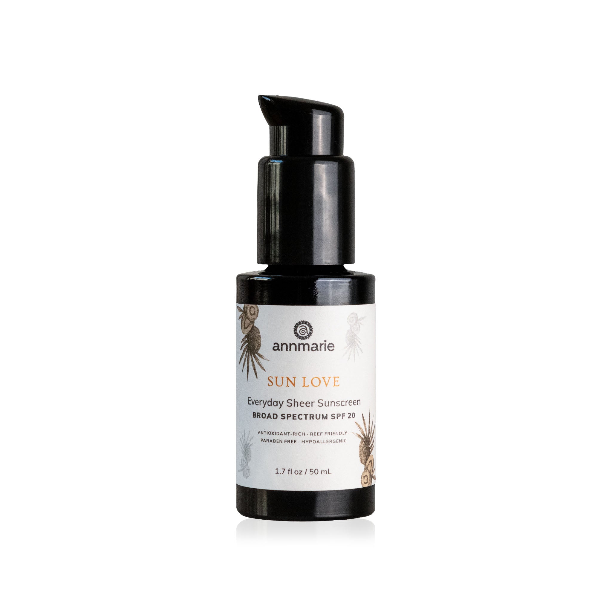 Annmarie Skin Care Sun Love Everyday Sheer Sunscreen 50ml, lightweight formula with SPF for daily sun protection
