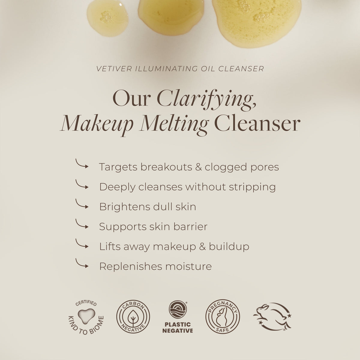Apoterra Vetiver Illuminating Oil Cleanser soap bar with vetiver oil for gentle cleansing and skin refreshment.