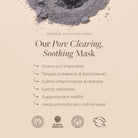 Apoterra Mineral Purifying Mask treatment with natural mineral ingredients for deep cleansing and skin refreshment.