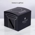 Stainless steel One Cup Tea Infuser by August Uncommon Tea, featuring a mesh design for easy brewing and strainings.