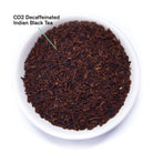 August Uncommon Tea Essentials Decaf Black Black Tea in a 15-cup bag, rich black tea leaves for brewing hot or iced tea.