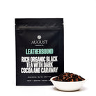 August Uncommon Tea The Library Malty Black Tea in a 15-cup bag, rich and aromatic black tea for brewing.