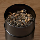 August Uncommon Tea Rare Leaves Gold Nepalese Black Tea in a 60g tin, showcasing whole black tea leaves from single estate Nepal.