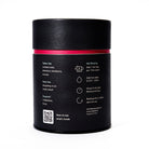 Black Metallic Violet Elderberry Black Tea by August Uncommon Tea, 15 tea bags in a box, premium black tea beverage.