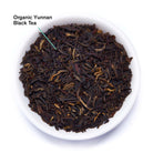 Essentials Black Gold Black Tea by August Uncommon Tea, 15 tea bags in a box, featuring black tea leaves with gold accents.