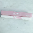 Beaut.beautyco whitening gel refill in a sleek tube, designed for teeth whitening at home.