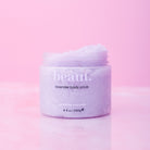 Lavender body scrub by beaut.beautyco., showing a jar of exfoliating body scrub with lavender scent and natural ingredients.