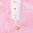 Beaut.screen Golden Glow by beaut.beautyco. featuring a sleek, golden-hued beauty screen device with a smooth surface and modern design.