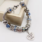 Bella's Yard Piece of My Heart bracelet featuring a delicate charm and beaded design, perfect for sentimental jewelry collection.
