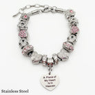 Bella's Yard Piece Of My Heart bracelet featuring a delicate charm and adjustable chain, perfect for sentimental jewelry.