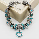 Colorful birthstone bracelets by Bella's Yard featuring vibrant gemstones and delicate chain designs.
