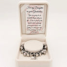 Graduation bracelet by Bella's Yard, featuring a "You Did It" charm, designed for celebrating graduation milestones.