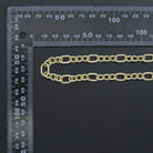 Wholesale mixed oval link chain by Bestbeads&Beyond, 1-foot length, versatile jewelry chain with varied oval links.