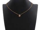 Clorful CZ micro pave mini heart pendant in gold, rose gold, silver, or gunmetal plating, 10mm, heart-shaped charm.
