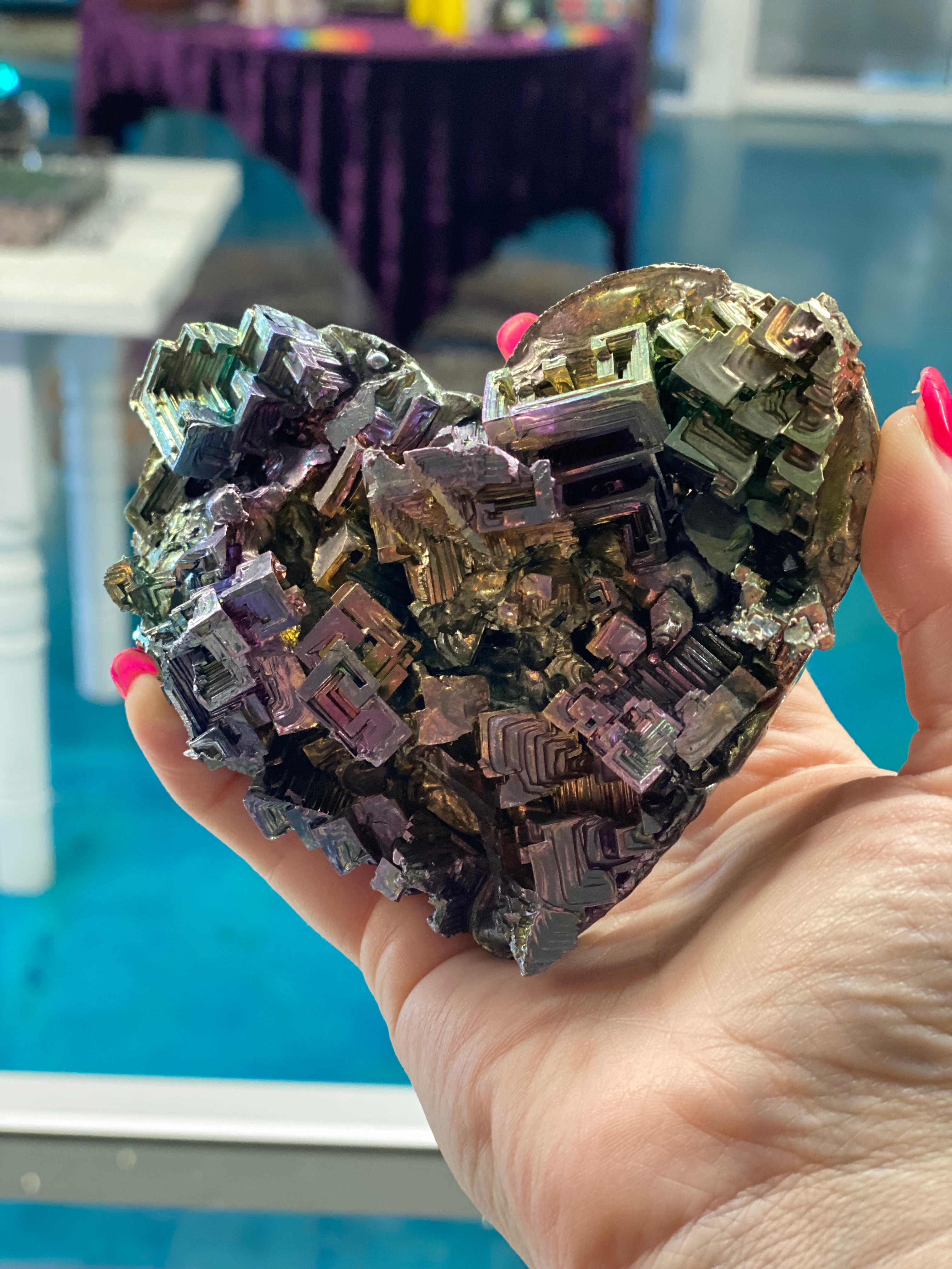 Bismuth Heart - Practical Magic Store