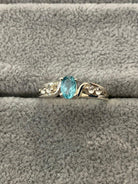 Blue Apatite 925 Sterling Silver Ring - Practical Magic Store