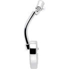 BodyCandy double mount belly ring featuring a clear love ribbon heart design with a stylish double mount setting.