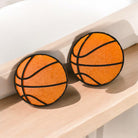Basketball vent clips and magnets by Bug & Bean Freshies, featuring colorful basketball designs for car air vents.