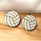 Set of Bug & Bean Freshies volleyball vent clips and magnets featuring colorful volleyball designs for car interior decoration.
