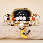 Bewitched Glow Halloween Apple Watch strap by Cape Diablo featuring a spooky, glowing design perfect for Halloween accessories.
