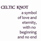 Amethyst Celtic Knot pendant necklace by Celtic Crystal Design Jewelry featuring intricate Celtic knot design on a silver chain.