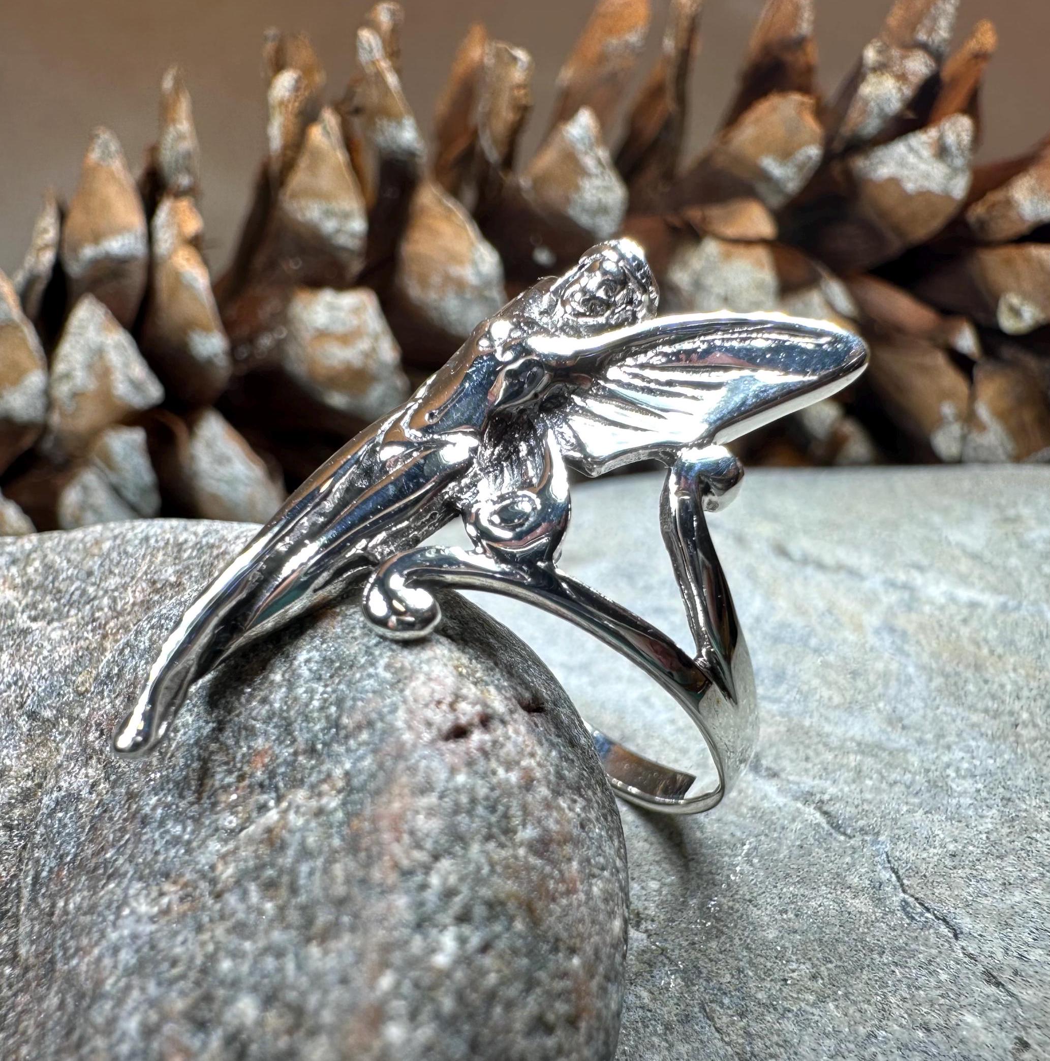 Celtic Crystal Design Jewelry Belle Epoque Fairy Ring featuring intricate Celtic motifs and sparkling crystal accents.