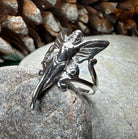 Celtic Crystal Design Jewelry Belle Epoque Fairy Ring featuring intricate Celtic patterns and sparkling crystal accents.