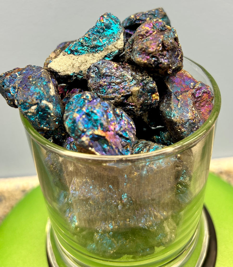 Chalcopyrite Peacock Ore "The Witches Stone" - Small - Practical Magic Store