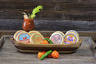 Assorted spicy cheese lovers pack with 8 varieties from Cheese Brothers, Inc., showcasing a variety of colorful cheese wedges.