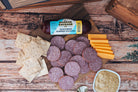 Cheese Brothers Char-CURD-erie gift box with assorted cheeses, crackers, and accompaniments, perfect for gift and bundle offerings.