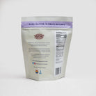 Blueberry cheesecake popcorn from Colorado Popcorn Company in a 5 oz bag, showing a bowl of blueberry cheesecake flavored popcorn.