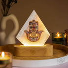 Conscious Items My Aura Spa mood lamp night light with calming, rejuvenating glow for relaxing ambiance.