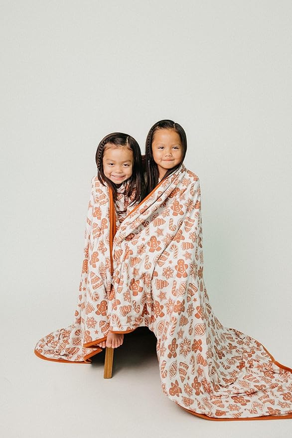 CozyNest Decor Copper Pearl Jumbo Knit 3-Layer Stretchy Throw Blanket in gingerbread color, featuring soft, textured knit fabric.