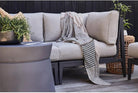 CozyNest Decor outdoor bug shield throw blanket with striped plaid design, lightweight insect-repellent camping, picnic, and beach blanket.